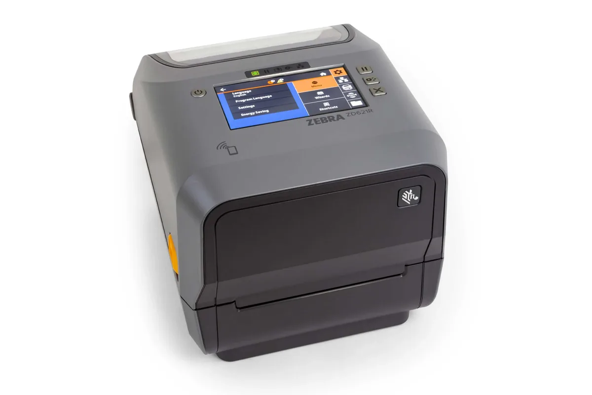 Impresora Zebra ZD621R de escritorio para etiquetas RFID